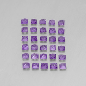 Achetez naturel 3,77ct violet améthyste gems, carré, en provenance brésil chez gemselect. en stock, livraison internationale!