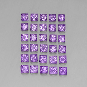 Achetez naturel 3,59ct violet améthyste gems, carré, en provenance brésil chez gemselect. en stock, livraison internationale!