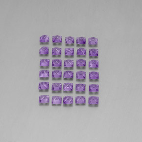Achetez naturel 3,59ct violet améthyste gems, carré, en provenance brésil chez gemselect. en stock, livraison internationale!