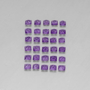 Achetez naturel 3,79ct violet améthyste gems, carré, en provenance brésil chez gemselect. en stock, livraison internationale!