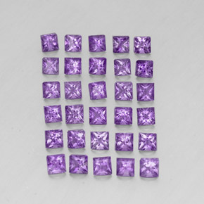 Achetez naturel 3,64ct violet améthyste gems, carré, en provenance brésil chez gemselect. en stock, livraison internationale!