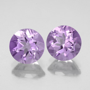 Achetez naturel ct violet améthyste gems, coupe roude, en provenance brésil chez gemselect. en stock, livraison internationale!