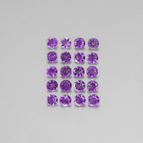 Achetez naturel ct violet améthyste gems, coupe roude, en provenance brésil chez gemselect. en stock, livraison internationale!