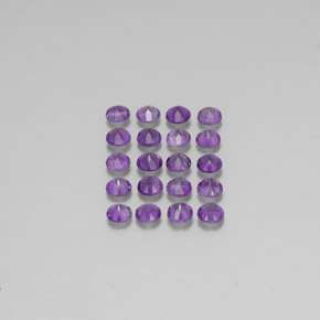 Achetez naturel ct violet améthyste gems, coupe roude, en provenance brésil chez gemselect. en stock, livraison internationale!