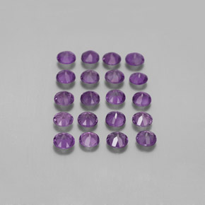 Achetez naturel ct violet améthyste gems, coupe roude, en provenance brésil chez gemselect. en stock, livraison internationale!