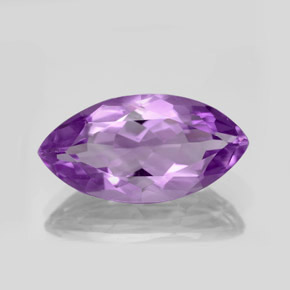 Améthyste violet naturelle marquise, 8,24 ct, VVS-VS