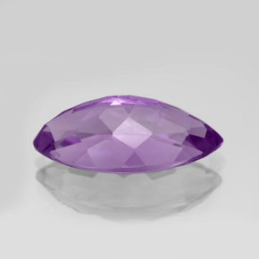 Améthyste violet naturelle marquise, 8,24 ct, VVS-VS