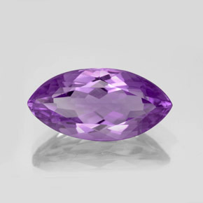 Améthyste violet naturelle marquise, 7,99 ct, VS