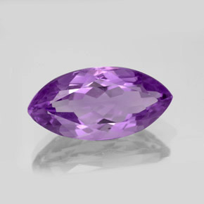 Améthyste violet naturelle marquise, 7,99 ct, VS