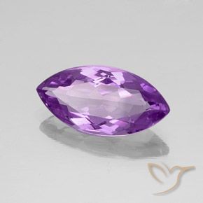 Améthyste Violet violacé naturelle Marquise, 6.79 ct, VS