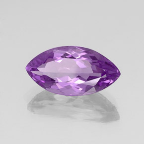 Améthyste violet naturelle marquise, 7,93 ct, VS