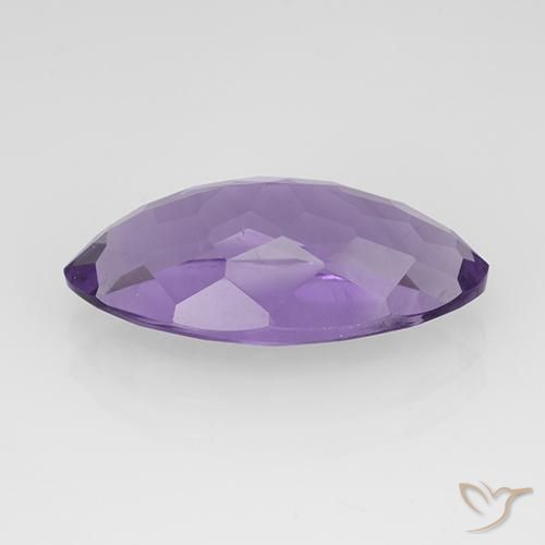 Améthyste Violet moyen naturelle Marquise, 5.94 ct, VS