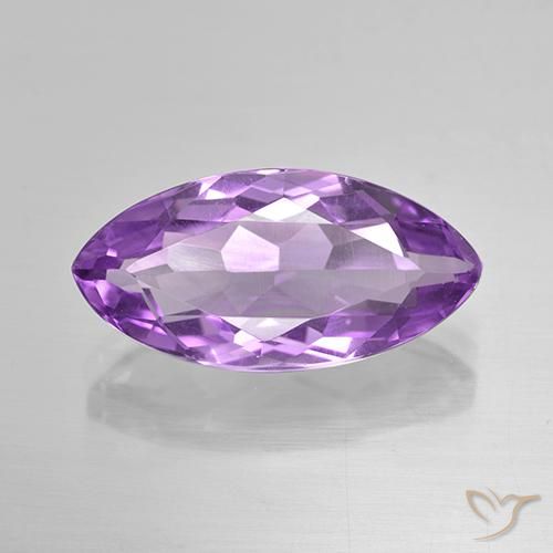 5.79ct Naturel Pourpre violacé profond Améthyste, Marquise, VS