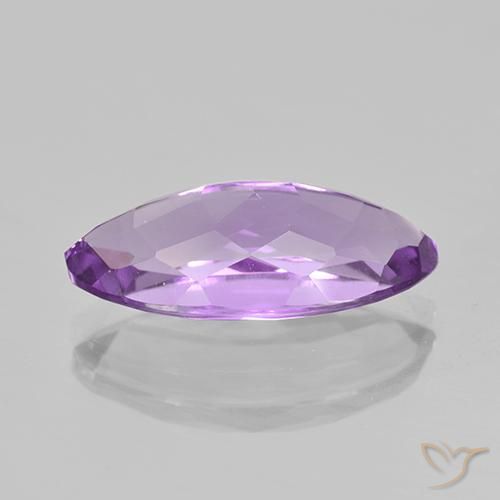 Améthyste Pourpre violacé profond naturelle Marquise, 5.79 ct, VS