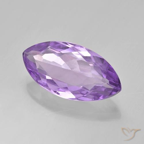 Améthyste Violet iris profond naturelle Marquise, 5.26 ct, VVS-VS