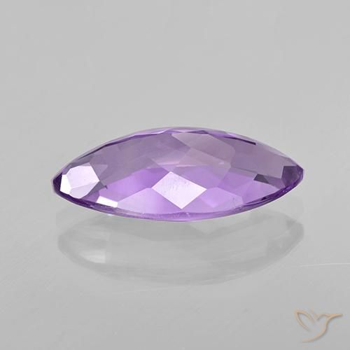 Améthyste Violet iris profond naturelle Marquise, 5.26 ct, VVS-VS