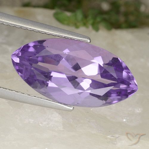 6.53ct Naturel Violet moyen Améthyste, Marquise, VS