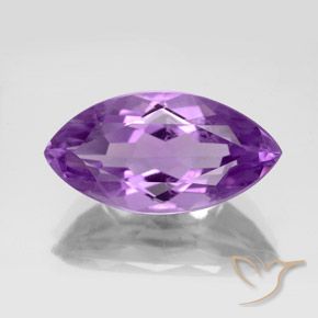 Améthyste Violet violacé naturelle Marquise, 6.13 ct, VS