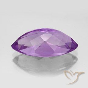 Améthyste Violet violacé naturelle Marquise, 6.13 ct, VS
