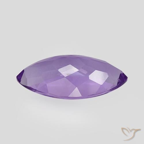 Améthyste Violet foncé naturelle Marquise, 5.35 ct, VVS-VS