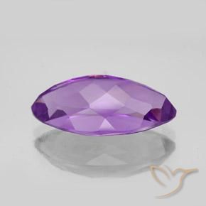 Améthyste Violet moyen naturelle Marquise, 6.44 ct, VS