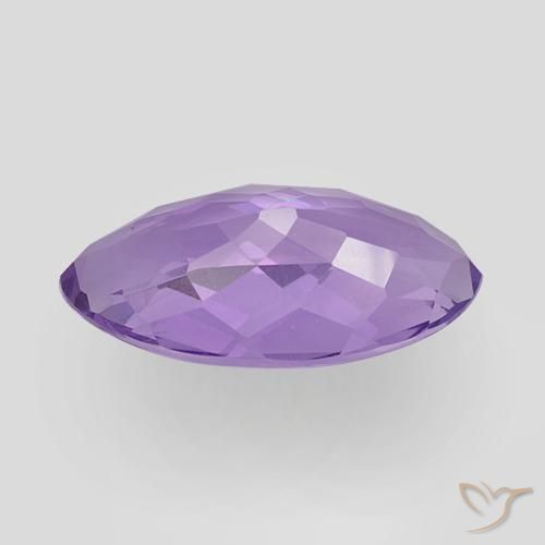 Améthyste Violet vif naturelle Marquise, 6.24 ct, VS