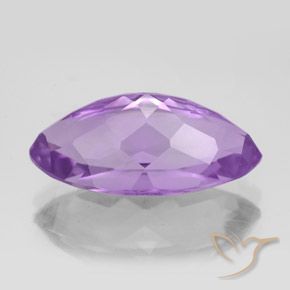 Améthyste pourpre violacé profond naturelle marquise, 7,56 ct, VS