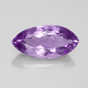 Améthyste violet naturelle marquise, 5,88 ct, VVS-VS