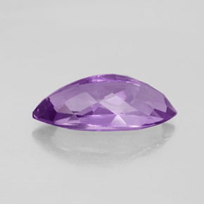 Améthyste violet naturelle marquise, 5,88 ct, VVS-VS