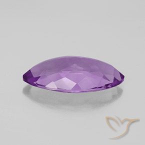 Améthyste violet naturelle marquise, 5,21 ct, VS