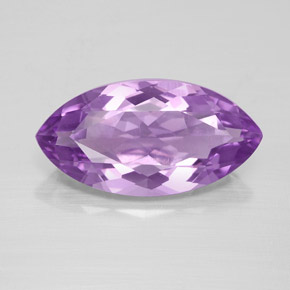 Améthyste violet naturelle marquise, 5,29 ct, VS
