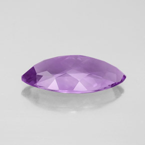 Améthyste violet naturelle marquise, 5,29 ct, VS