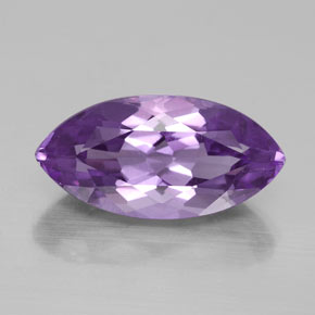 Améthyste violet naturelle marquise, 4,96 ct, VVS-VS