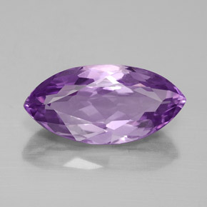 Améthyste violet naturelle marquise, 4,51 ct, VVS-VS