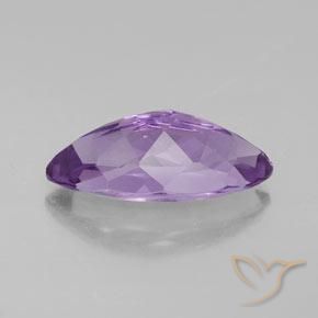 Améthyste Violet moyen naturelle Marquise, 4.14 ct, VS
