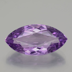 Améthyste violet naturelle marquise, 9,00 ct, VVS