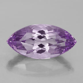 Améthyste violet naturelle marquise, 6,48 ct, VVS-VS