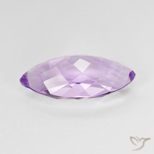 Améthyste Violet moyen naturelle Marquise, 5.48 ct, VS