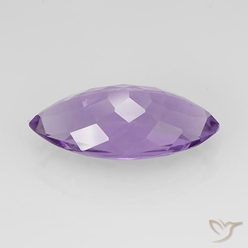 Améthyste Violet foncé naturelle Marquise, 5.15 ct, VVS