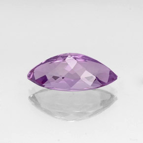 Améthyste violet naturelle marquise, 5,56 ct, VVS