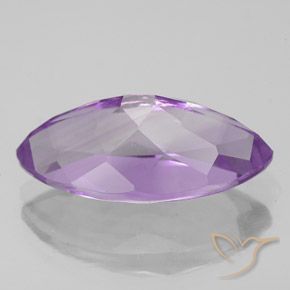 Améthyste Violet Rosâtre naturelle Marquise, 5.66 ct, VS-SI