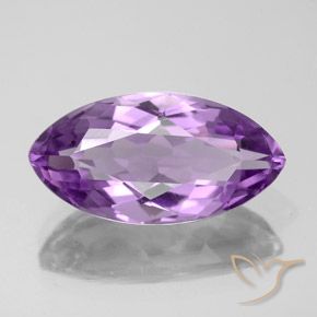 4.88ct Naturel Violet Rosâtre Améthyste, Marquise, VS