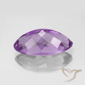 Améthyste Pourpre violacé moyen naturelle Marquise, 5.31 ct, VS