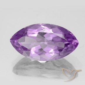 Améthyste Pourpre violacé profond naturelle Marquise, 6.07 ct, VS