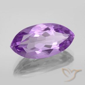 Améthyste Violet violacé naturelle Marquise, 6.98 ct, VS