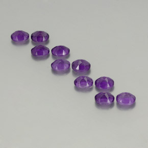 Achetez naturel 3.52ct Violet intense Améthyste gems, Coupe ovale, En provenance Brésil chez GemSelect. En stock, livraison internationale!