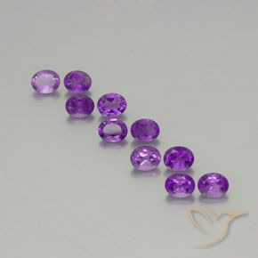 Shop natural 3.67ct Violet intense Améthyste gems, ovale, from Brésil at GemSelect. In stock, global shipping!