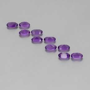 Achetez naturel ct Violet Améthyste gems, Coupe ovale, En provenance Brésil chez GemSelect. En stock, livraison internationale!