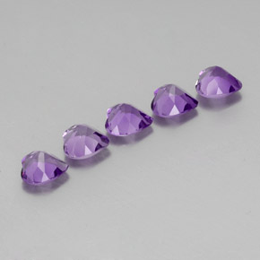 Achetez naturel ct violet améthyste gems, forme de coeur, en provenance brésil chez gemselect. en stock, livraison internationale!