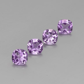 Achetez naturel ct Violet Améthyste gems, Coupe coussin, En provenance Brésil chez GemSelect. En stock, livraison internationale!